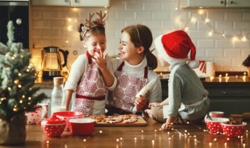 jul med diabetes, børn fristet af julekager